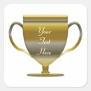 Search for gold trophy stickers Award