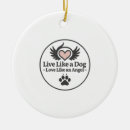 Search for angel dog ornaments Funny