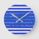 Recherche de bleu blanc horloges Chic