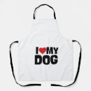 Search for i love dogs aprons Dog lover