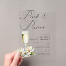 Search for diamonds and pearls invitations Bride