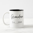 Search for 1st time grandma mugs Modern