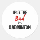 Search for badminton racket stickers I love badminton