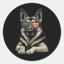 Search for usa flag and dog stickers United states of america