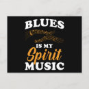 Search for music postcards Blues