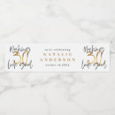 Search for black gold water bottle labels Script