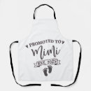 Search for baby announcement aprons Funny