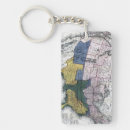 Search for wars rectangular keychains Map