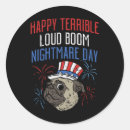 Search for parades stickers Red white blue