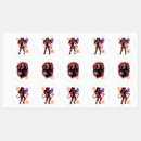 Search for demon cartoon stickers Halloween