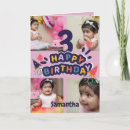 Search for 3rd birthday cards Modern