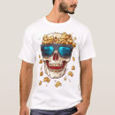 Search for funny popcorn tshirts Skull