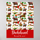 Search for christmas dachshund posters Funny