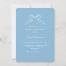 Search for bow baby boy shower invitations Minimalist