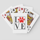 Search for dog paw print playing cards Trendy