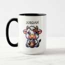 Search for cartoon cow mugs Cute
