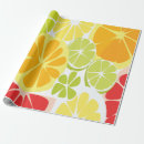 Search for citrus fruit wrapping paper Food