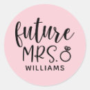 Search for future mrs stickers Bride to be
