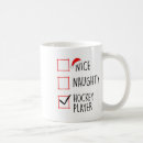 Search for naughty nice list mugs Ugly