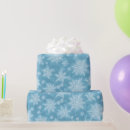 Search for blue snowflake wrapping paper Winter
