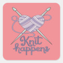 Search for knitting humor stickers Knit happens