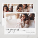 Search for couple engagement party invitations Black and white