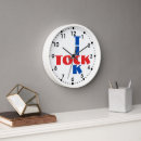 Search for funky red clocks Blue