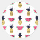 Search for cute watermelon patterns stickers Tropical fruit