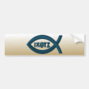 Recherche de symbole chrétien voiture autocollants Christianisme