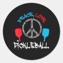 Search for funny pickleball stickers Player