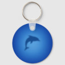 Search for swimming dolphin keychains Blue