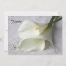 Recherche de calla lilies thank you cards Élégante