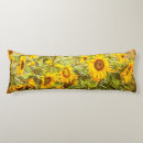 Search for the sunflower body pillows For her