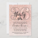 Search for 36th birthday invitations Gold