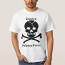 Search for zombie defence tshirts Force