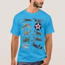 Search for p 51 mustang tshirts Ww2