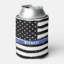 Search for thin blue line can coolers Flag