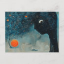 Search for tree face postcards Blue