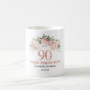 Search for pink and gold birthday mugs Elegant