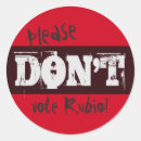 Search for candidate stickers President
