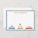 Search for cars note cards For kids