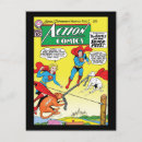 Search for action comics postcards Super hero