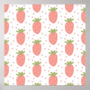 Recherche de motif papier peint posters Fraises