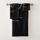 Search for logo bath towels Black