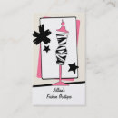 Search for zebra print business cards Boutique