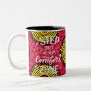Search for beautiful pattern mugs Calligraphy