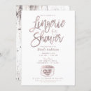 Search for pink and gold lingerie party invitations Bridal