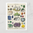 Recherche de roches de géologie cartes postales Vintage