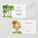 Search for palm tree business cards Hair