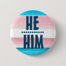 Search for he him pronoun buttons Queer